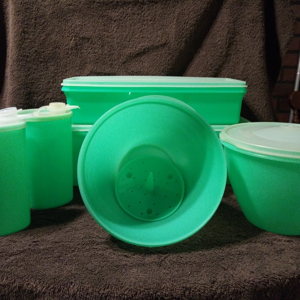 Vintage Tupperware Fridge Mixed Set